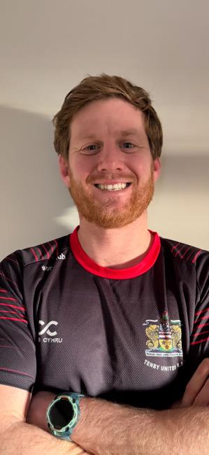 Dan Colley - Scored his 100th try for Tenby United